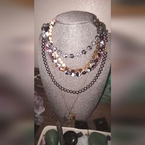 Healing crystals gem stones custom hand made chakra healing jewelry